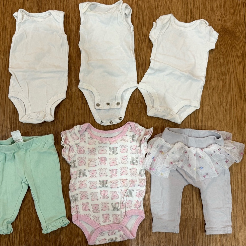 New born Baby Onesies and Leggings Set